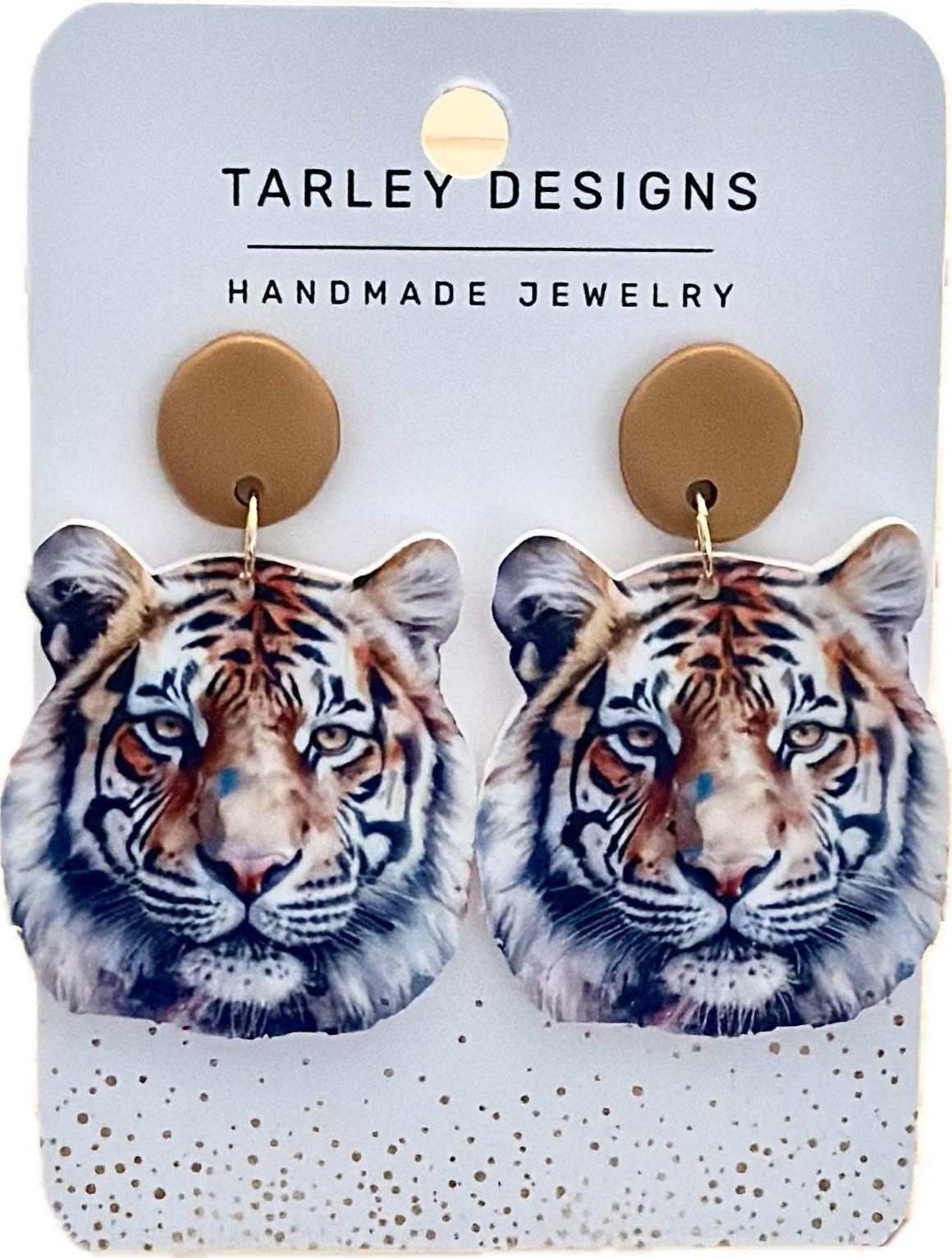 Tiger Earrings
