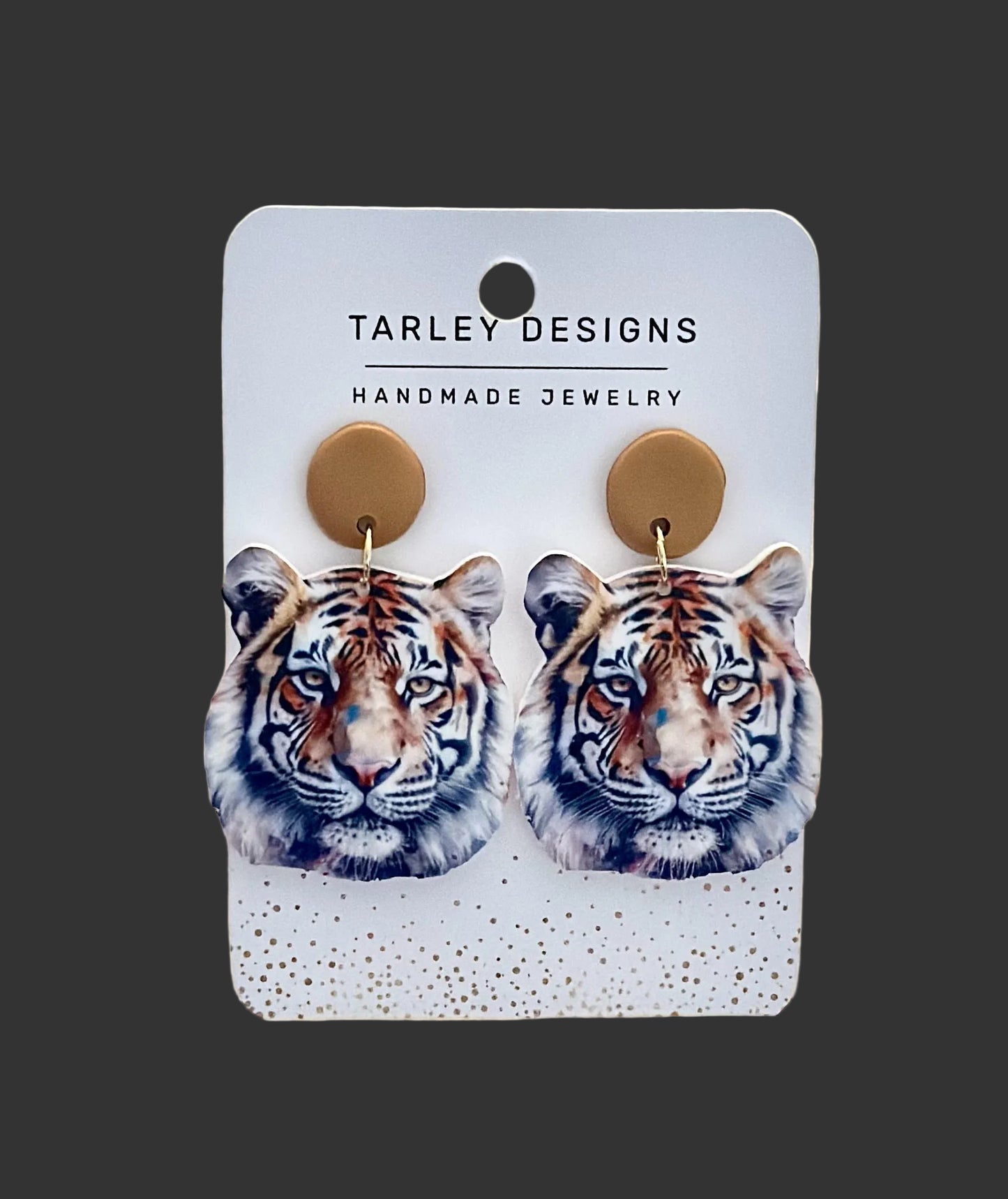 Tiger Earrings